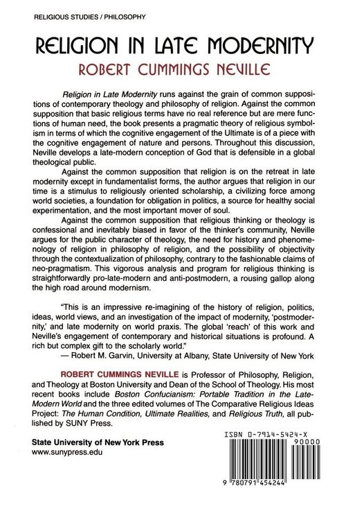 Produktbild: Religion in Late Modernity