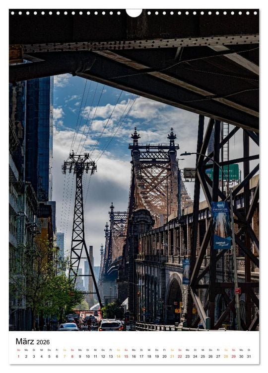 Produktbild: New York, Facetten einer Stadt (Wandkalender 2026 DIN A3 hoch), CALVENDO Monatskalender