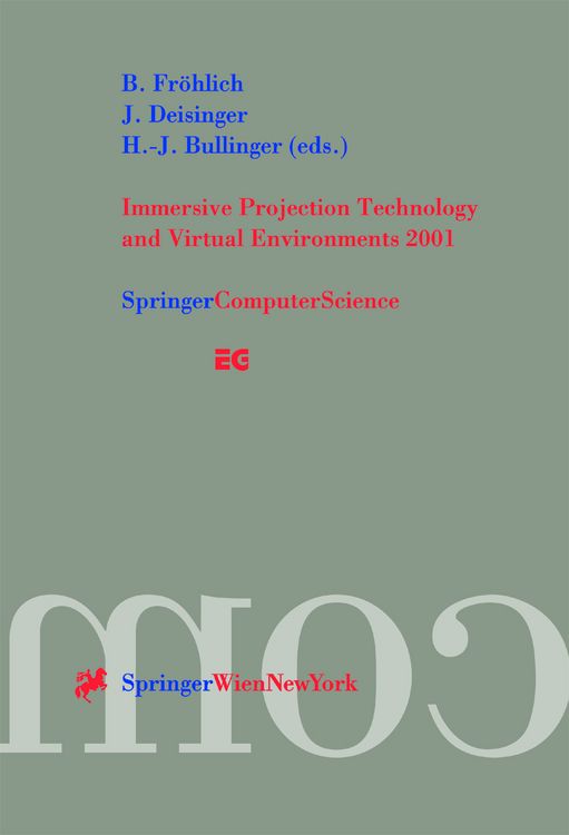Produktbild: Immersive Projection Technology and Virtual Environments 2001