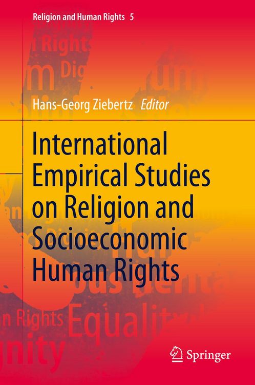 Produktbild: International Empirical Studies on Religion and Socioeconomic Human Rights