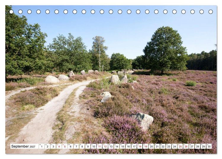 Produktbild: Radland Deutschland - Osnabr&uuml;cker Land (Tischkalender 2027 DIN A5 quer), CALVENDO Monatskalender