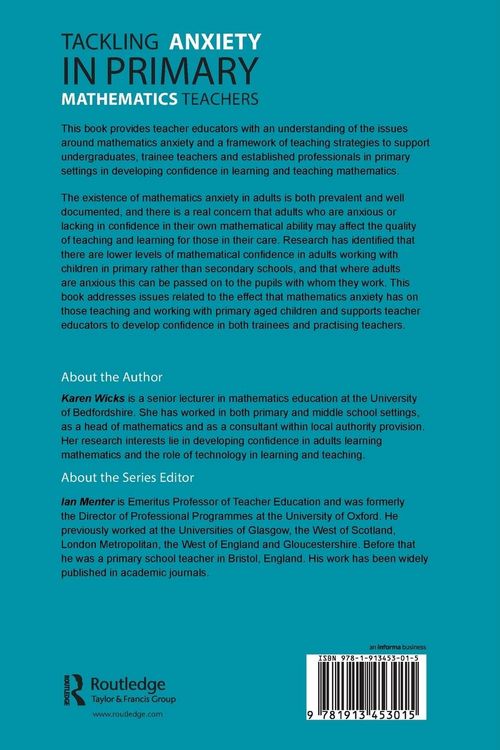 Produktbild: Tackling Anxiety in Primary Mathematics Teachers