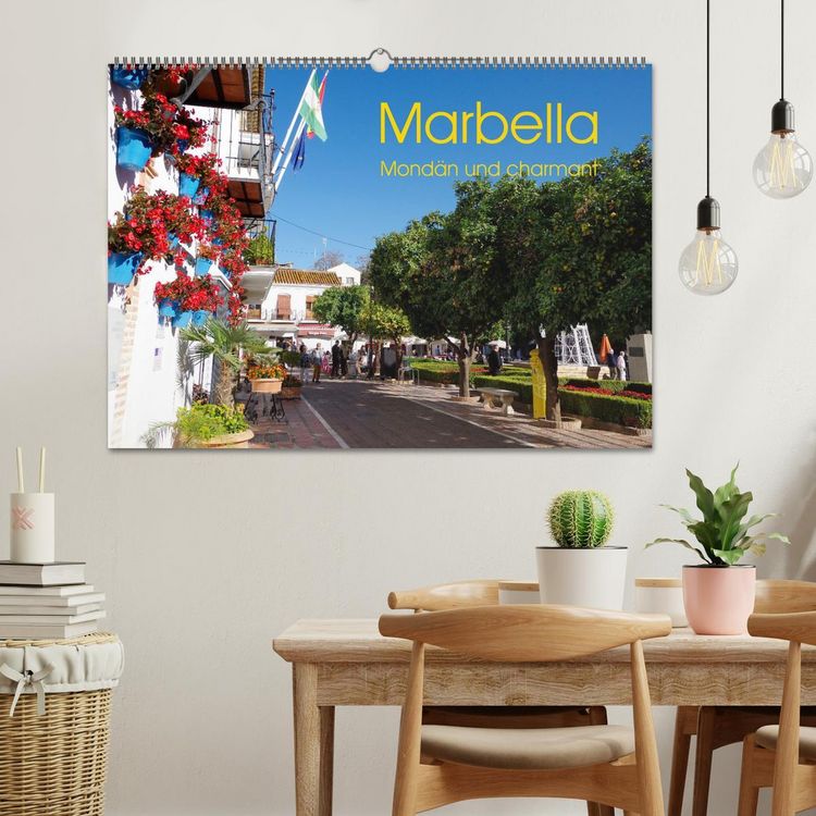 Produktbild: Marbella - Mond&auml;n und charmant (Wandkalender 2026 DIN A2 quer), CALVENDO Monatskalender