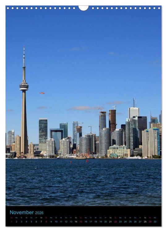 Produktbild: Toronto und Umgebung (Wandkalender 2026 DIN A3 hoch), CALVENDO Monatskalender
