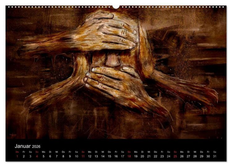 Produktbild: Moderner Surrealismus (Wandkalender 2026 DIN A2 quer), CALVENDO Monatskalender