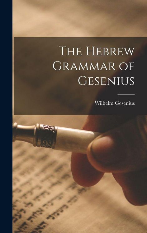 Produktbild: The Hebrew Grammar of Gesenius