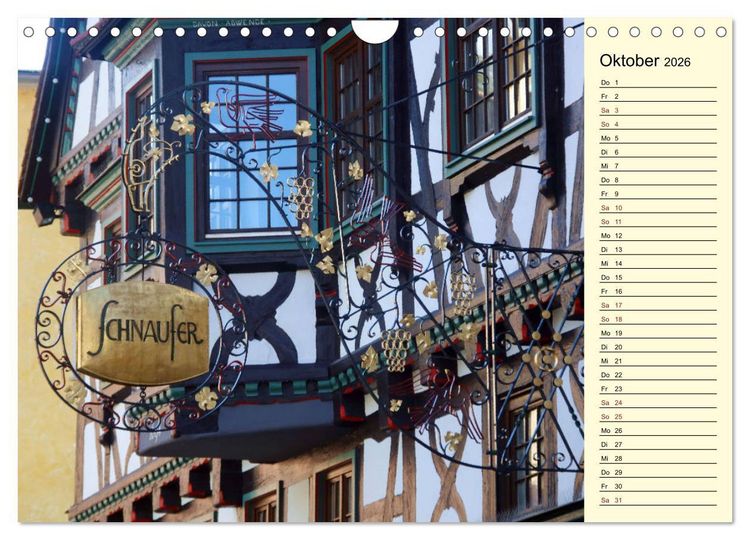 Produktbild: Calw erleben (Wandkalender 2026 DIN A4 quer), CALVENDO Monatskalender