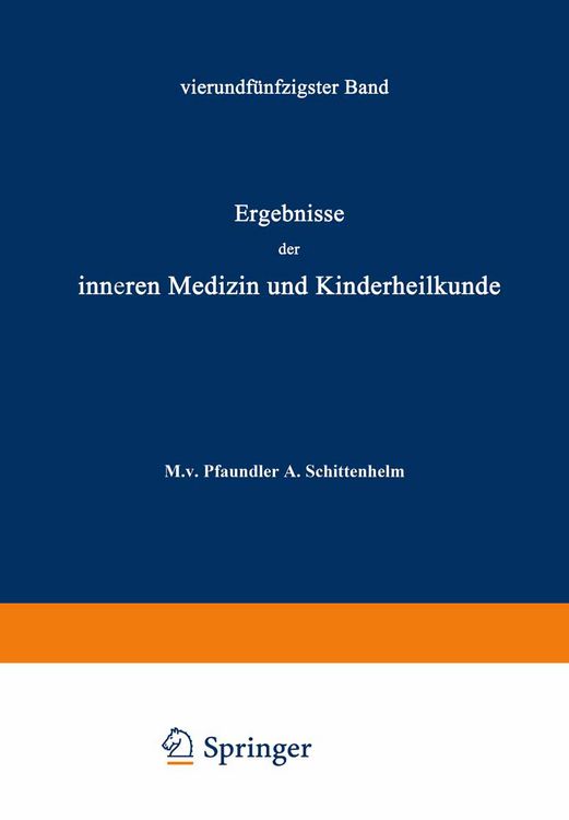 Produktbild: Ergebnisse der Inneren Medizin und Kinderheilkunde
