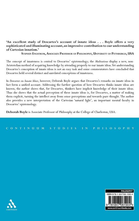 Produktbild: Descartes on Innate Ideas