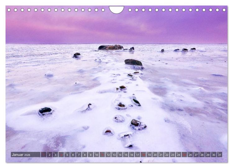 Produktbild: Sch&ouml;ne Ostsee - Impressionen &uuml;bers Jahr (Wandkalender 2026 DIN A4 quer), CALVENDO Monatskalender