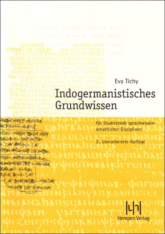 Produktbild: Indogermanistisches Grundwissen