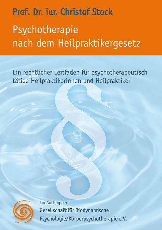 Produktbild: Psychotherapie nach dem Heilpraktikergesetz