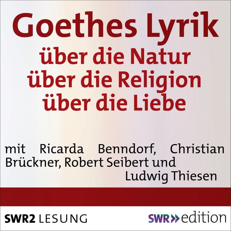 Produktbild: Goethes Lyrik