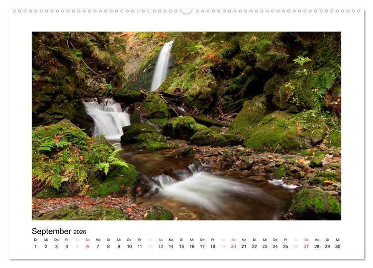 Produktbild: Schwarzwald 2026 (Wandkalender 2026 DIN A2 quer), CALVENDO Monatskalender