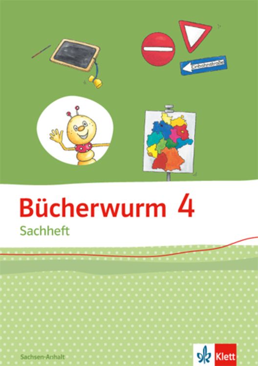 Produktbild: B&uuml;cherwurm Sachheft. Arbeitsheft 4. Schuljahr f&uuml;r Sachsen-Anhalt