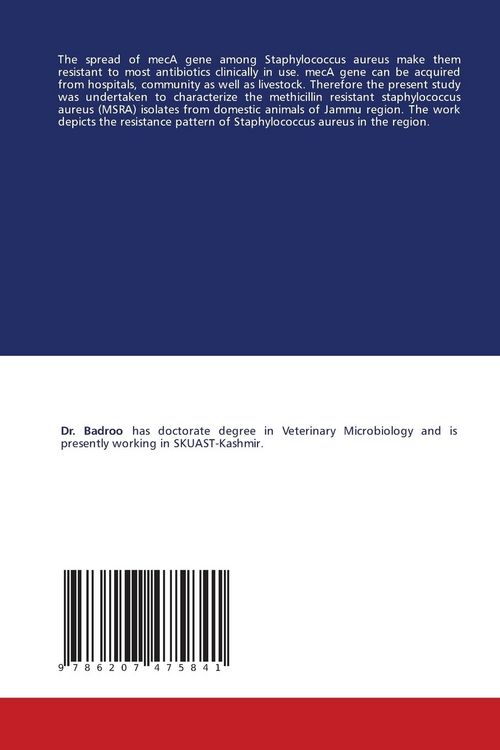 Produktbild: Molecular Characterization of Methicillin Resistant Staph. aureus