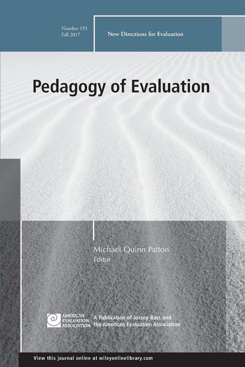 Produktbild: Ev155 Pedagogy Of Evaluation