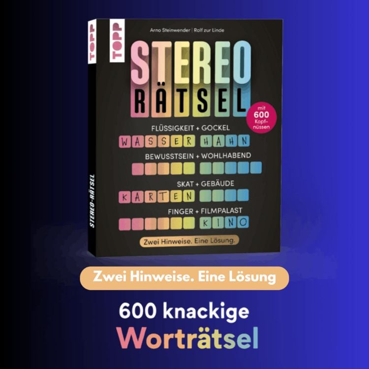 Produktbild: Stereo-R&auml;tsel &ndash; Zwei Hinweise, eine L&ouml;sung