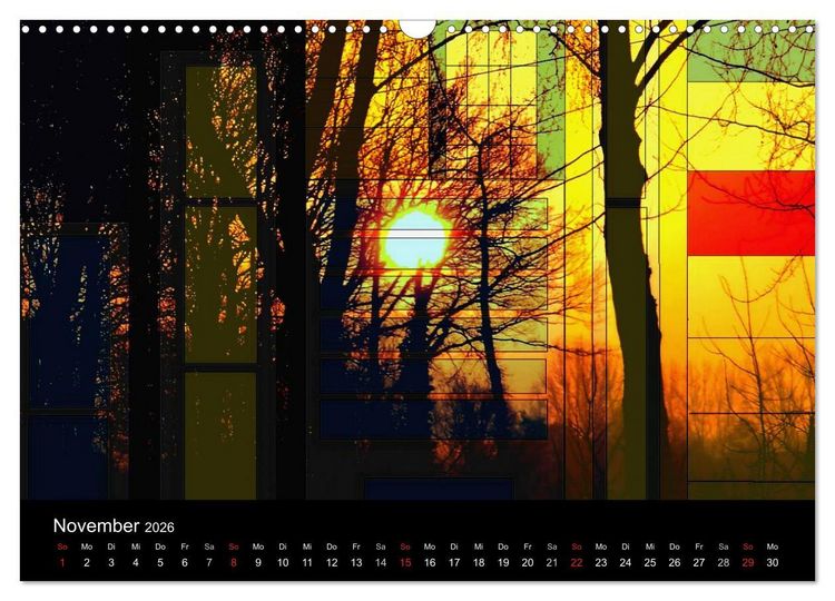 Produktbild: MEDIA-ART Der Kunstkalender (Wandkalender 2026 DIN A3 quer), CALVENDO Monatskalender