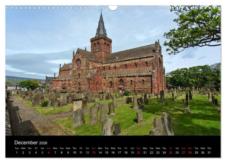Produktbild: Historic Scotland (Wall Calendar 2026 DIN A3 landscape), CALVENDO 12 Month Wall Calendar