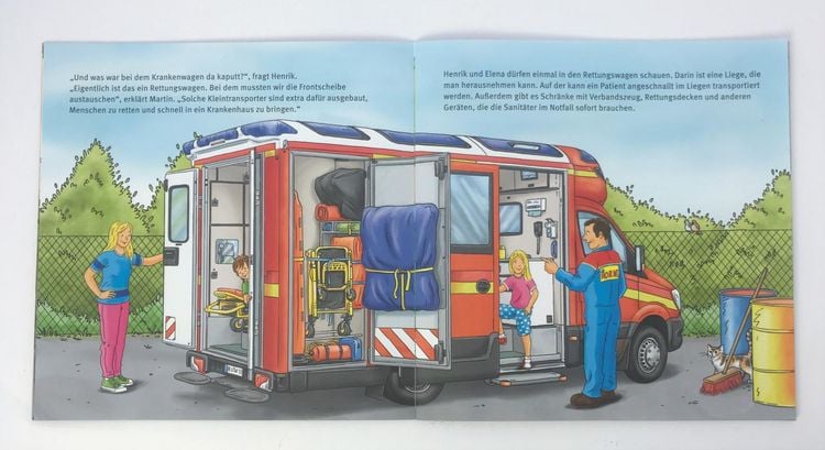 Produktbild: LESEMAUS 158: Die Rettungsfahrzeuge