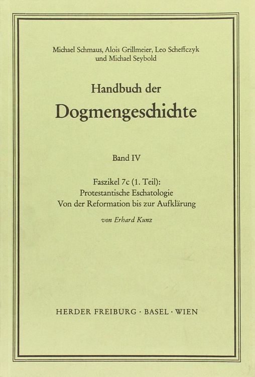 Produktbild: Protestantische Eschatologie