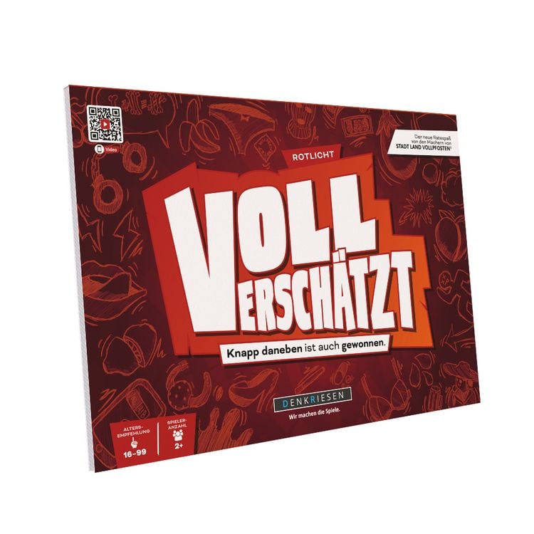 Produktbild: DENKRIESEN - VOLL VERSCH&Auml;TZT! Rotlicht Edition - "Knapp daneben ist auch gewonnen."