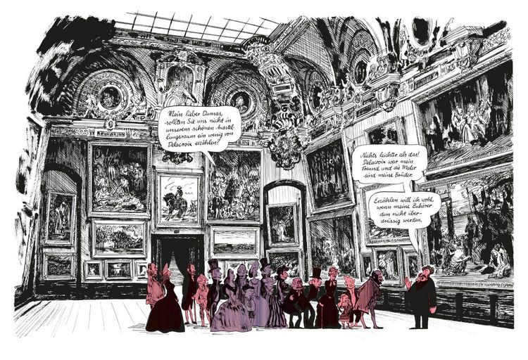 Produktbild: Alexandre Dumas erz&auml;hlt die Geschichte von Delacroix