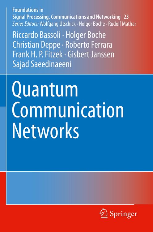 Produktbild: Quantum Communication Networks