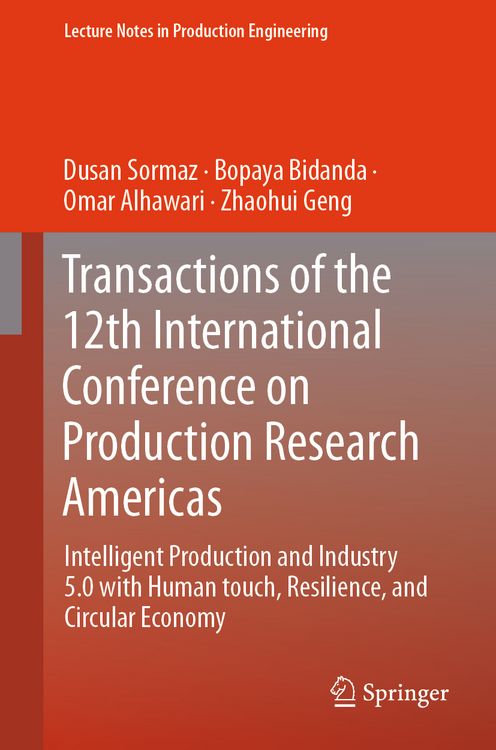 Produktbild: Intelligent Production and Industry 5.0 with Human Touch, Resilience, and Circular Economy