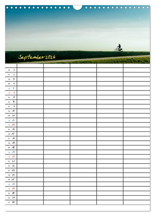 Produktbild: JUIST - DIE NORDSEEINSEL (Wandkalender 2026 DIN A3 hoch), CALVENDO Monatskalender