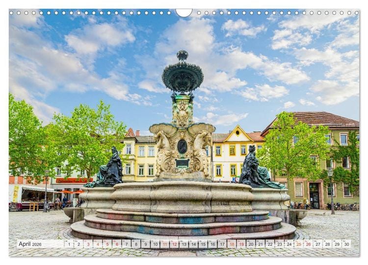 Produktbild: Erlangen Impressionen (Wandkalender 2026 DIN A3 quer), CALVENDO Monatskalender