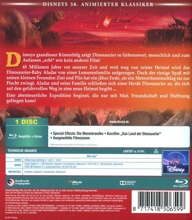 Produktbild: Dinosaurier - Disney Classics
