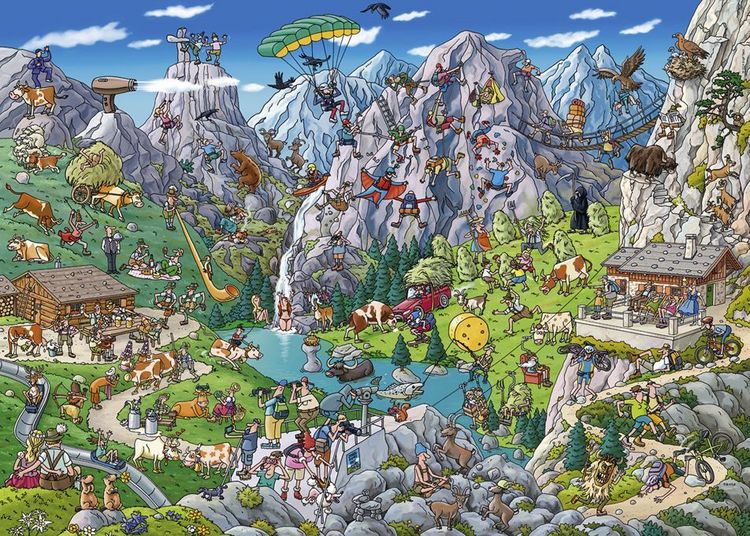 Produktbild: Alpine Fun Puzzle