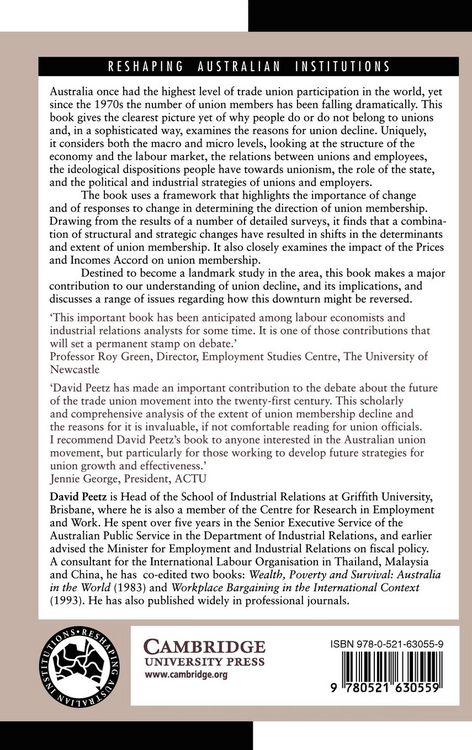 Produktbild: Unions in a Contrary World