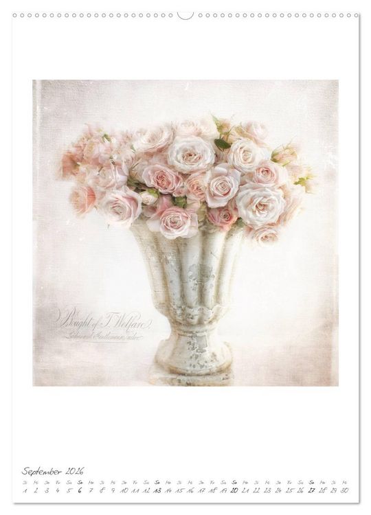Produktbild: Flower Dreams (Wandkalender 2026 DIN A2 hoch), CALVENDO Monatskalender