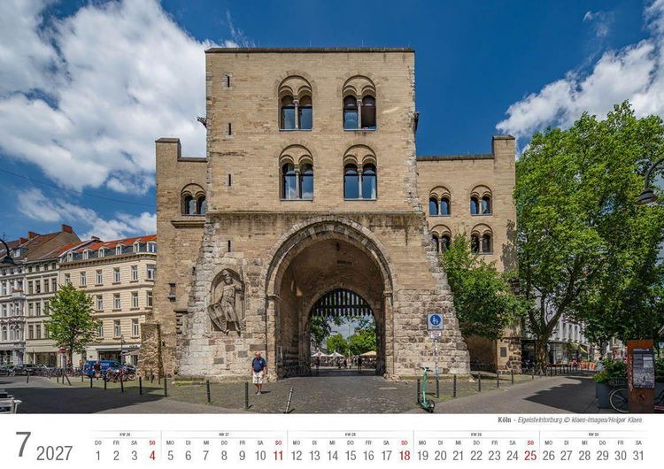 Produktbild: K&ouml;ln 2027 Bildkalender A4 quer, spiralgebunden
