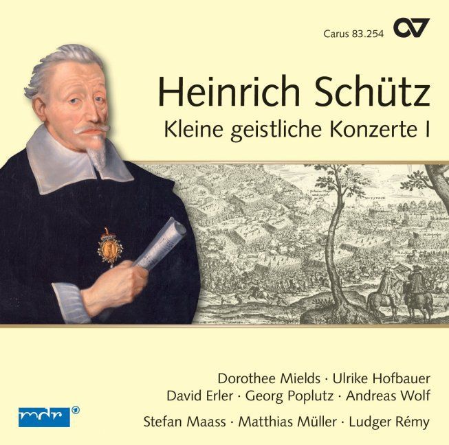 Produktbild: Kleine geistliche Konzerte Vol.1 (Sch&uuml;tz Vol.7)