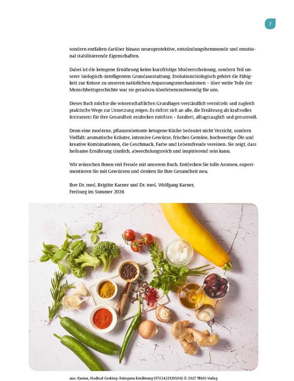 Produktbild: Medical Cooking: Ketogene Ern&auml;hrung