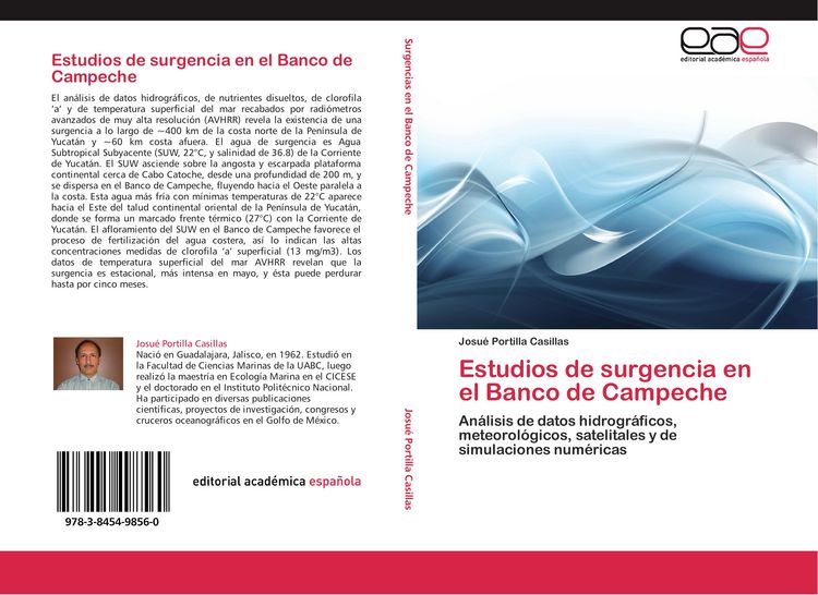 Produktbild: Estudios de surgencia en el Banco de Campeche