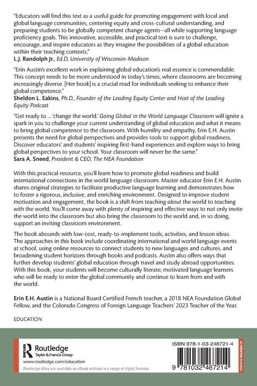 Produktbild: Going Global in the World Language Classroom
