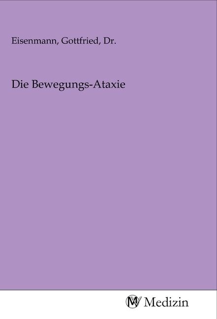 Produktbild: Die Bewegungs-Ataxie