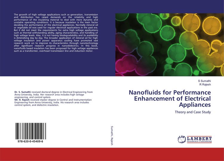 Produktbild: Nanofluids for Performance Enhancement of Electrical Appliances