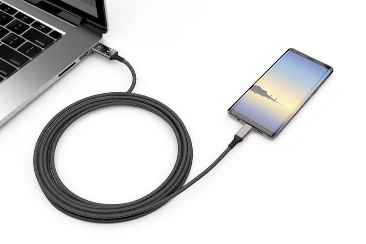 Produktbild: Smrter USB-Kabel USB 2.0 USB-C&reg; Stecker, USB-C&reg; Stecker 1.00 m SMRTER_SPEEDY_C_BK