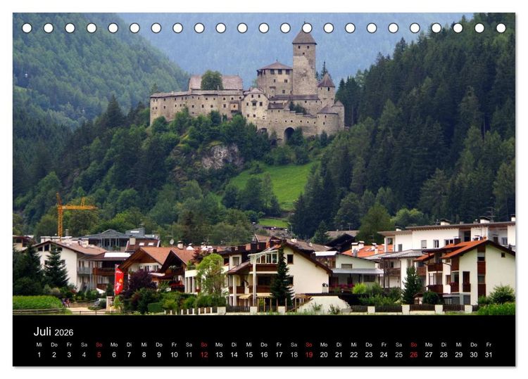 Produktbild: Im Tauferer Ahrntal in S&uuml;dtirol (Tischkalender 2026 DIN A5 quer), CALVENDO Monatskalender