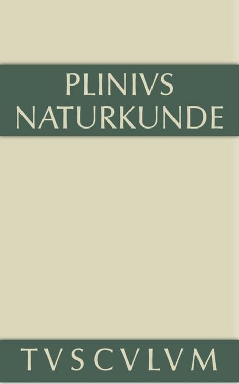 Produktbild: Cajus Plinius Secundus d. &Auml;.: Naturkunde / Naturalis historia libri XXXVII / Zoologie: Wassertiere