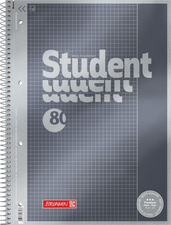 Produktbild: Brunnen Collegeblock A4 Lin.26 Premium