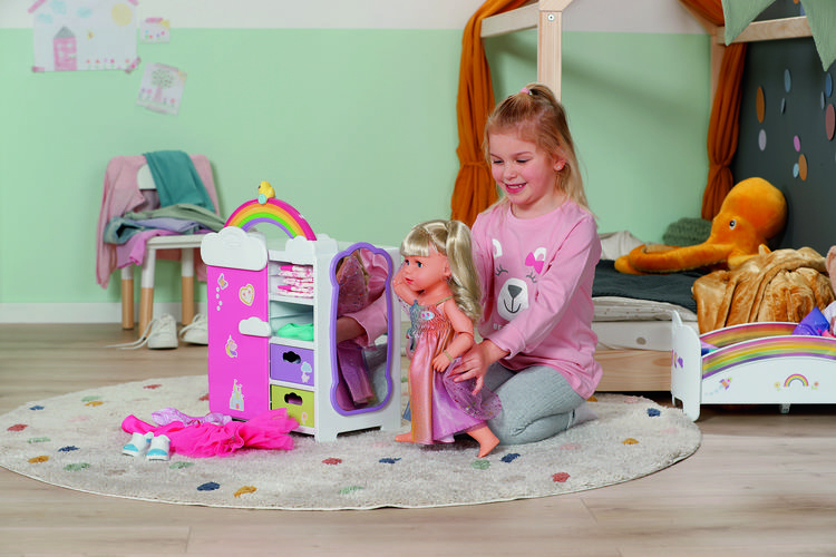 Produktbild: BABY born Regenbogen Schrank