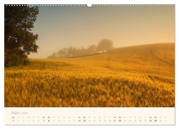 Produktbild: Unterwegs in den Marken (Wandkalender 2026 DIN A2 quer), CALVENDO Monatskalender