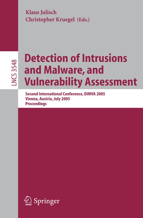 Produktbild: Detection of Intrusions and Malware, and Vulnerability Assessment